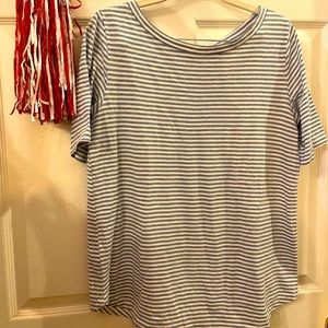 LOFT Vintage Soft tee in blue size M